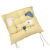 Cute Fashion Animal Fresh Style Skin-Friendly Cushion Digital Printing Flannel Chair Cushion Wholesale