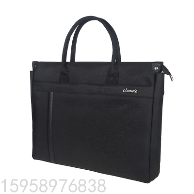 Coney Portable File Package Business Conference Briefcase Promotional Information Bag Large Capacity File Bag Kn6828
