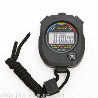 Stopwatch! 009 Waterproof Timer Sports Dedicated Stopwatch Multi-Function Stopwatch/Timer/Referee Running Code Watch