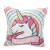 Customizable Cartoon Skin-Friendly Pillow Living Room Cotton Cartoon Pattern Color Digital Printing Cushion Unicorn Throw Pillow