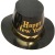 Spot New Year Paper Hat New Year Carnival Golden Paper Hat Golden Paper Lincoln Hat Top Hat