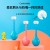 Tumbler Children's 3D Toothbrush Infant Silicone Three-Sided Toothbrush Baby Tooth Protection Nipple Cleaning Toothbrush
