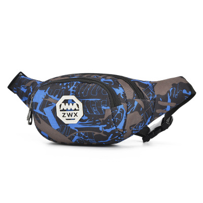 Men's Outdoor Waist Pack Multi-Functional Sports Casual Fit Waist Bag Small Mobile Phone Bag One Shoulder Crossbody Chest Bag
