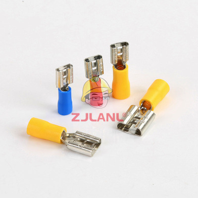 FDD Series Semi-Insulated Cold-Pressure Connection Female Terminal FDD Female Pre-Insulation Connector