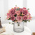 Artificial Flower Hydrangea Peony Bouquet Emulational Flower and Silk Flower Fake Flower Wedding Home Living Room Decoration Photography Plastic Flowers
