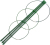 Rattan Stand Gardening Support Tomato Stand Garden Plant Plastic Coated Steel Tube Grape Rack China Rose Stand Balcony