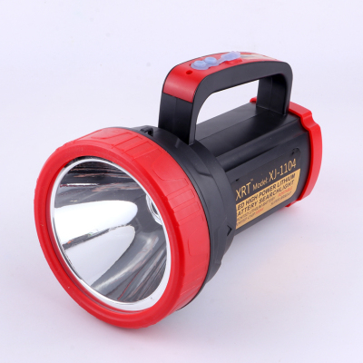 XJ-1104 Super Bright Cross-Border Strong Light Remote Portable Searchlight Led Charging High Power Emergency Camping Lamp
