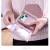 2021 Spring and Summer New Short Hand-Held Trendy Heart-Shaped Pendant Simple Stylish and Versatile Lychee Pattern Women's Wallet