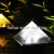 Amazon Outdoor Hot Solar Pyramid Lawn Lamp Waterproof Home Courtyard Garden Super Bright Ground Lamp