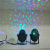 Stage Lights Spotlight USB Plug-in Bracket Crystal Magic Ball Star Light Evening Birthday Party Flash Light