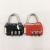 Square and round Lock Small Password Lock Backpack Security Lock Color Padlock with Password Required Gym Cabinet Lock