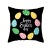 Fashion Pillow Cover Easter Pillow Cover Comfortable Super Soft Short Velvet Throw Pillowcase Happy Easter