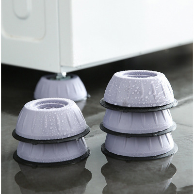 Full-Automatic Washing Machine Foot Pad Heightened Non-Slip Foot Pad Refrigerator Base Furniture Heightening Insole Roller Shock Pad