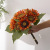Artificial Flower Sunflower SUNFLOWER Hand Bouquet Artificial Flower Home Decoration Satin Chrysanthemum Fake Flower Dance Props