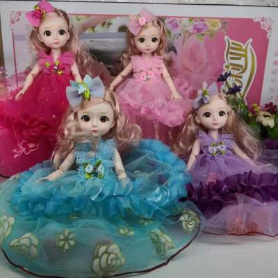 Factory Wholesale 30cm Joint Pretty Girl Doll Toy Play House Doll Decoration Clip Doll Machine Gift