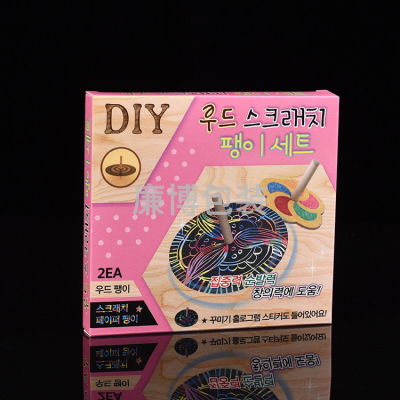 Factory Color Box Customized Window Transparent Box Customized Children's Educational Toy Box Customized Tiandigai Corrugated