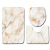 Marble Toilet Three-Piece Floor Mat Door Mat Bathroom Carpet EBay Amazon AliExpress Spot Supply 1