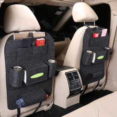 Car Seat Organizer Hanging Bag Car Seat Back Shopping Bags Car Supplies Multifunctional Car Storage Bag Storage Box