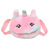 Unicorn Crossbody Bag Unicorn Animal Hair Ball Bag Cross-Border Big Eyes Children Student Girl Cartoon Shoulder Bag