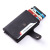 Bark Pattern Anti-Magnetic RFID Aluminum Alloy Multi-Function Automatic Pop-up Cassette Card Holder Cross-Border Coin Purse Card Holder