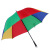 UmbrellaDouble-Bone Color Matching Watermelon Oversized Golf Handle Rainbow Umbrella Foreign Trade Special OfferUmbrella