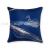 Modern light luxury sofa pillow cushion cover new Chinese villa model room Satin Jacquard pillow