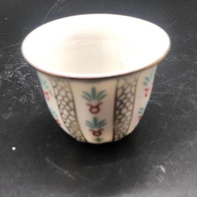 Ethiopian Cawa Coffee Cup without Handle Arabic 80cc Porcela