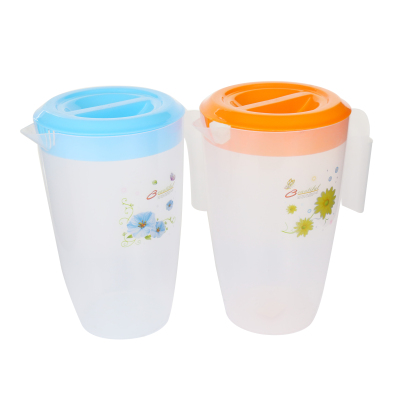 2.2L Plastic PP Water Cooler Jugs With Lid