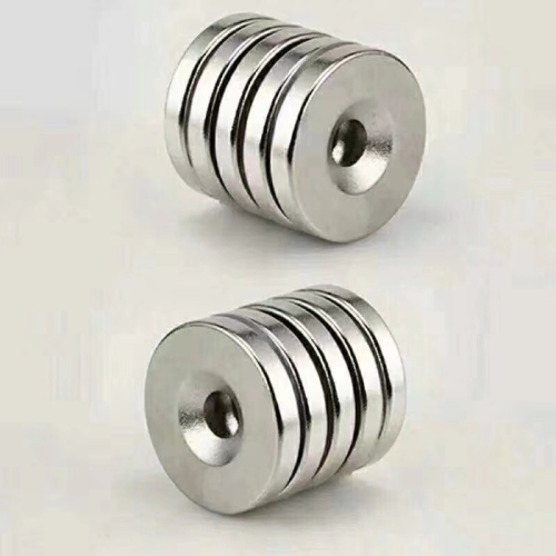 factory direct sales magnetic steel 12 * 3mm countersunk 4-8mm galvanized magnet