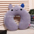 New Creative Personalized and Cute Animal U-Shaped Pillow School Children Nap Pillow Pp Cotton Neck Pillow Factory Direct Supply