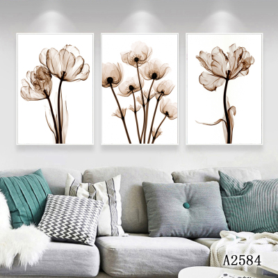 Flower Canvas Painting Landscape Oil Painting Decorative Painting Photo Frame Decoration Craft Mural Restaurant Paintings Decorative Calligraphy and Painting Hanging Painting