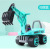 Children's Excavator Can Sit and Ride 360 ° Rotating Excavator 1-3 Years Old Boys and Girls Beach Toys