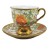 160cc high heel porcelain tea set, ceramic tea cup