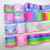 Cross-Border Spot Starry Sky Rainbow Gradient Printing Ribbon Handmade Flower Lace Printing Ribbon