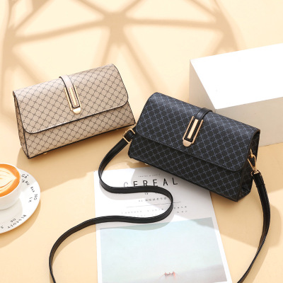 European and American Ladies Clutch 2021 New Retro Spring and Autumn Korean Style All-Matching Graceful Shoulder Bag Sta