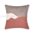 Modern Light Luxury New Chinese Style Model Room Sofa Faux Leather Splicing Cushion Cushion without Core