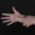 9-Inch PVC Gloves Food Grade Disposable Rubber Gloves Inspection Transparent Whiteboard Latex Gloves