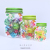 Colorful Color Matching Candy Flowers Dried Fruit Bag Food Sealed Storage Bag Mason Bottle Special-Shaped Bag Independent Packaging and Self-Sealed Bag
