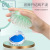 Crystal Transparent Shampoo Brush Head Massage Shampoo Massage Brush Bath Brush Silicone Meridian Shampoo Massage Comb Shampoo Comb