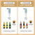 8 Household Oyster Sauce Pressing Utensil Food Grade Press Nozzle Nozzle Tomato Sauce Pump Head Squeezing Machine Oyster Sauce Nozzle Large and Small Size
