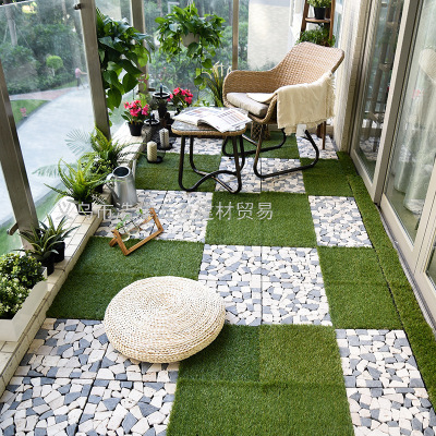 Stone, Balcony Floor, Terrace Outdoor Splicing Floor Garden Courtyard Balcony Garden Combination from Floor Tile