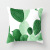 Nordic Style Ins Fresh Pillow Cushion Modern Waist Pillow Plants Green Plants Pillow Sofa Car Cushion Customization