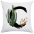 Nordic Plant Green Leaf English Letter Sofa Double-Sided Pillow Pillow Cushion Cover Cushion Cover