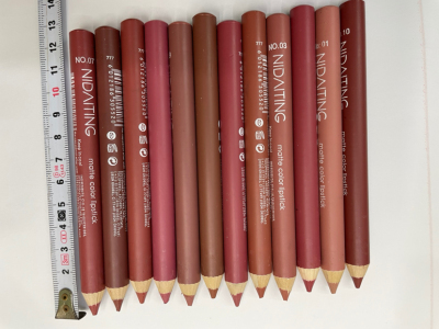 Lipstick Pen Lip Pencil 12 Color Lipstick Thick Pen