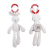 Baby Pendant Rabbit/Bear Wind Chimes Crib Hanging Ringing Bell Comforter Toys Early Education Toys