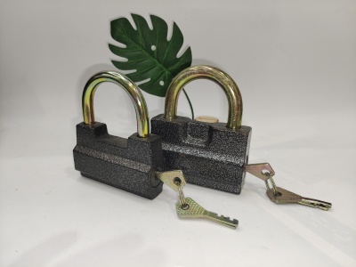 Square and round Lock Industry Type a Lock Russian Type a Lock Iron Padlock Steering Lock Warehouse Door Lock Iron Locks