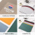 Ningxin Simple Colorful PVC Imitation Leather Placemat Waterproof Oil-Proof Table Mat Thickened Heat Insulation Hotel Household Western-Style Placemat