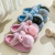 New Children's Cotton Slippers Autumn and Winter Cartoon Cute Boy Slippers Girls' Slipper Parent-Child Baby Slippers