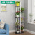 Green Dill and Bracketplant Flower Rack Living Room Bedroom Steel Wood Storage Rack Special Offer Space-Saving Iron Flow
