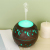 Wood Grain Humidifier Aroma Diffuser Mini Desktop And Car-Mounted 5vusb Mute Essential Oil Hollow Out 7 Colored Lights